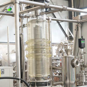 Sistema de destilación molecular de acero inoxidable de vidrio de entrega rápida con evaporador de vidrio - Product Image 2