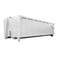 Conteneur à benne basculante robuste pour la collecte des déchets, le recyclage, la construction, la démolition, la location, l'approvisionnement direct d'usine