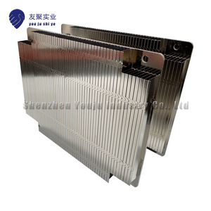 Customized Server Heat Sink Copper Air <b>Cooled</b> Cooling <b>Pad</b> For CPU Frequency Converter Inverter Laser Charging Pile - Product Image 2