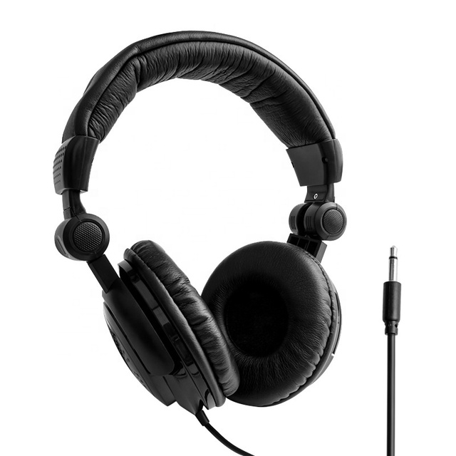 Monitor Headphones 50MM Drivers Over Ear Studio Lightweight Foldable Headphones for Smartphone Computer Podcast