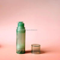 Botella de plástico PP de Color personalizada, botella pulverizadora de polvo seco, tapa pulverizadora, polvo suelto, capacidad de 30ml, pantalla impresa para champú