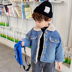 Nouvelle Collection Automne Hiver : Blouson en Jean pour Bébé, Manteau pour Tout-Petits, Vêtements d'Extérieur pour Enfants, Vêtements pour Garçons, Blouson en Jean pour Enfants - Product Image 1