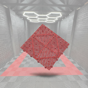 Dalles de <span class=keywords><strong>sol</strong></span> modulaires en plastique pour garage, en polypropylène, haute résistance, antidérapantes, ventilées, pour atelier, entrepôt, parking - Product Image 1