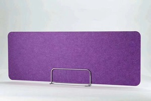 Separadores acústicos de escritorio de fibra de poliéster con aislamiento acústico en 34 colores Tamaños personalizados Pantalla de partición de privacidad acústica de fieltro PET - Product Image 5