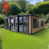 Conteneur extensible de 20 pieds pour café, maisons préfabriquées en conteneurs de 40 pieds, maison en conteneurs extensible, camp d'ingénierie