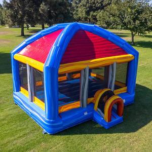 Château gonflable haut <span class=keywords><strong>de</strong></span> gamme <span class=keywords><strong>pour</strong></span> les jardins familiaux, les carnavals scolaires, les festivals d'église, la <span class=keywords><strong>location</strong></span> <span class=keywords><strong>pour</strong></span> fêtes - Product Image 1