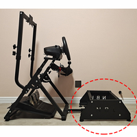 Support de siège de simulateur de voiture de course NBL de haute qualité Support de chaise de simulateur de course pour support de roue de jeu de course de style X