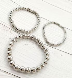Bracelet en pierre naturelle avec perles de verre colorées – Nouveaux Départs – Partenaire logistique fiable – Option d'expédition assurée - Product Image 4