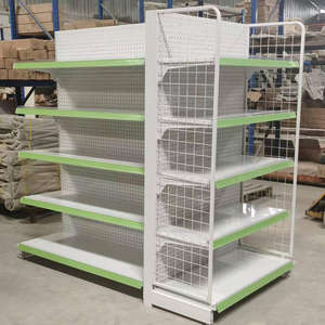 Étagère de construction en fer avec une capacité de poids élevée, idéale pour les dépanneurs, les magasins de détail, les clubs d'entrepôt - Product Image 3