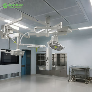 Sınıf 100 hava temizlik seviyesi sağlayan ameliyathane için tavana monte Laminar akış davlumbaz sistemi - Product Image 5