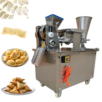 Machine à raviolis automatique de type 80, en acier inoxydable, pour la fabrication de samosas, empanadas, gyozas, momos, avec moules interchangeables