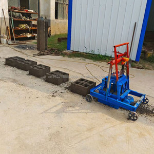 Machine automatique électrique pour la fabrication de blocs creux en béton, petite machine à briques creuses en ciment, prix fabricant - Product Image 3