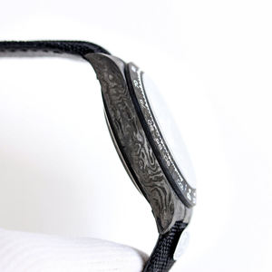 2025นาฬิกากลไกสำหรับผู้ชายหรูหราระดับไฮเอนด์ขายดีนาฬิกาโครโนกราฟคาร์บอนไฟเบอร์ - Product Image 3