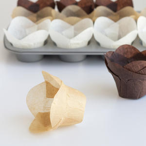 Moule à muffins pour professionnels de la planification de mariages, doublure à cupcakes de couleur coordonnée pour table de desserts de mariage thématique - Product Image 1