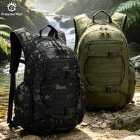 Sac à dos tactique imperméable 30l Protector Plus Molle pour la randonnée, le camping, les voyages, la chasse en plein air