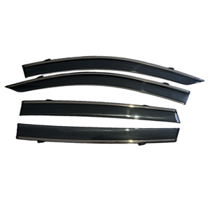 12 años de fábrica Auto puerta del coche visera de ventilación deflector de viento clima lluvia escudos ventana visera para Toyota Yaris <span class=keywords><strong>2008</strong></span> - Product Image 3