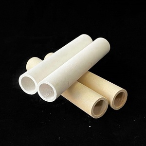 หลอดเซรามิกอะลูมินาคอรันดัมความบริสุทธิ์สูง 99.5% <span class=keywords><strong>Al2O3</strong></span> - Product Image 1