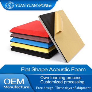 YuanYuan Studio, diseño moderno, pegatinas autoadhesivas <span class=keywords><strong>para</strong></span> suelo de espuma, aislamiento <span class=keywords><strong>acústico</strong></span> insonorizado <span class=keywords><strong>para</strong></span> coche, espuma amortiguadora acústica - Product Image 2