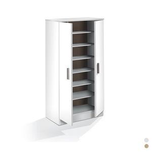 Mueble Zapatero 108x55x36 Cm Blanco Con 2 Puertas Para Almacenamiento - Product Image 1
