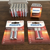 Baterai Alkaline Philips High AA 1.5V LR6 untuk Remote Control Mainan