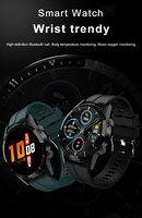 Pulsera deportiva resistente al agua para hombre y mujer, reloj inteligente con rastreador de Fitness