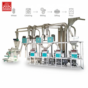 Máquina <span class=keywords><strong>de</strong></span> Molienda <span class=keywords><strong>de</strong></span> <span class=keywords><strong>Harina</strong></span> <span class=keywords><strong>de</strong></span> Trigo Shuangshi, Motor con Rodamientos, Ajustable para Polvo Fino, Alta Calidad, Capacidad <span class=keywords><strong>de</strong></span> 1-2 Toneladas/Hora - Product Image 2