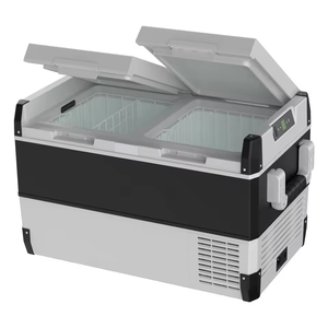 Réfrigérateur de voiture à compresseur à refroidissement rapide -22°C, congélateur portable avec poignée, DC <span class=keywords><strong>12V</strong></span> 24V pour SUV, bateau, caravane, pêche - Product Image 4
