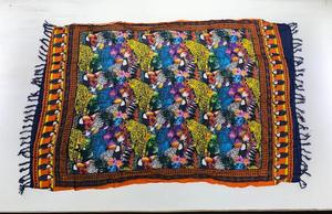 Tropical Toucan Animal Print Polyester <b>Sarong</b> Unisex Summer Beach Pareo Asia Pacific Islands Casual Cover Up - Product Image 2