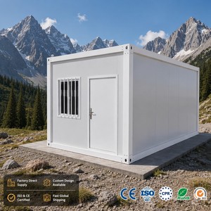 <span class=keywords><strong>Bureau</strong></span> modulaire préfabriqué en acier <span class=keywords><strong>de</strong></span> <span class=keywords><strong>luxe</strong></span> <span class=keywords><strong>moderne</strong></span> sur mesure, détachable, en panneaux sandwich pour usage extérieur - Product Image 2