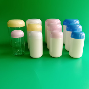 Nhà Máy Bán Buôn Bền Vững Pet Đa Chức Năng Thiết Kế Hiện Đại Nhựa Kẹo Jar Thực Phẩm Lưu Trữ Vitamin Viên Nang Hỗn Hợp Hạt 180Ml - Product Image 2