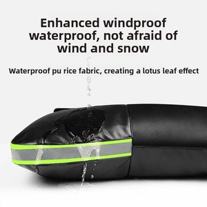 Copri manico elettrico pilota per <span class=keywords><strong>moto</strong></span> calda invernale guanti antivento ispessiti <span class=keywords><strong>impermeabili</strong></span> antivento - Product Image 3