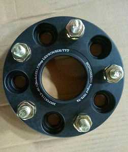 25 mm d'épaisseur 6061-T6 adaptateur <span class=keywords><strong>de</strong></span> <span class=keywords><strong>roue</strong></span> <span class=keywords><strong>de</strong></span> voiture en aluminium forgé 5x114.3 CB 67.1 avec 12x1.5 goujons - Product Image 6