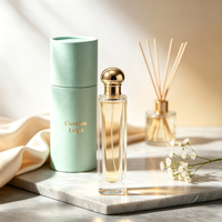 Boîte en papier ronde de luxe personnalisée pour flacon de parfum, emballage cadeau pour parfum, vente en gros