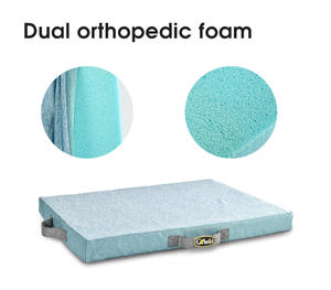 Petstar-cojín ortopédico doble para cama de Mascota, esponja de Gel fresco, autoenfriamiento, con mango, OEM - Product Image 3