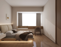 Ensemble de chambre à coucher moderne Dong Gui avec rangement complet