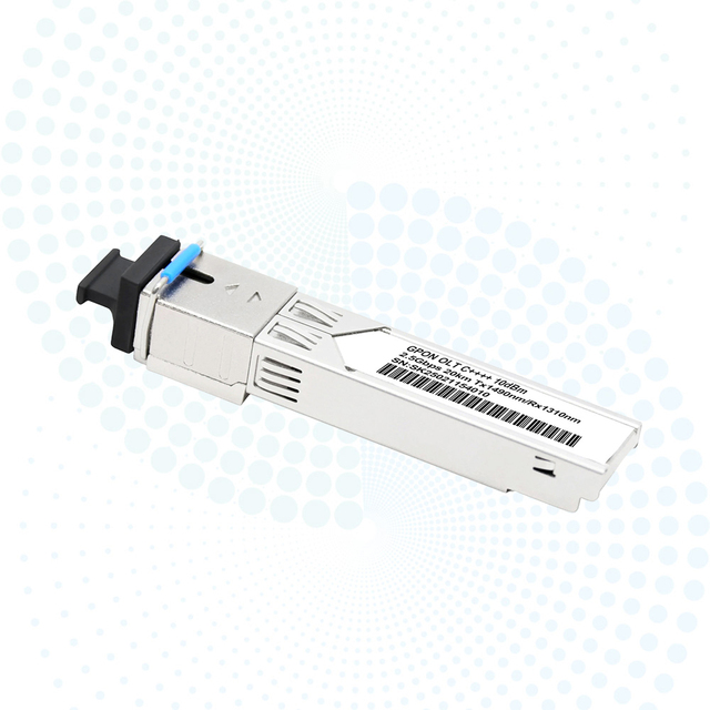 OLT C++++ IP GPON PON Module with 20KM Range 10dbm Power 2.5G Tx1490nm/Rx1310nm FTTH Single Mode Fiber Optic ONU SFP