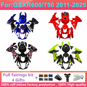 Kit de carénage complet pour moto compatible avec GSXR600 GSXR750 Gsx600r Gsx750r <span class=keywords><strong>GSXR</strong></span> 600 <span class=keywords><strong>750</strong></span> 2011 <span class=keywords><strong>2012</strong></span> 2013 2014 2015 K11 Kits de carénages Zxmt - Product Image 3