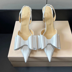 Décolleté con fiocco e tacco a spillo scarpe da <span class=keywords><strong>donna</strong></span> alla moda con <span class=keywords><strong>Slingback</strong></span> da <span class=keywords><strong>donna</strong></span> - Product Image 4