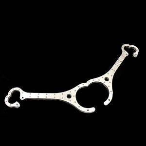 Zwarte Keizer Nieuwe Aluminium Heavy-Duty Sm Terughoudendheid Volwassen Spel Seks Handboeien Volwassen Producten Groothandel - Product Image 4