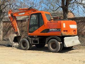 Doosan รถขุด DH150W-7ไฮดรอลิก DH150W-7มือสอง Doosan - Product Image 2