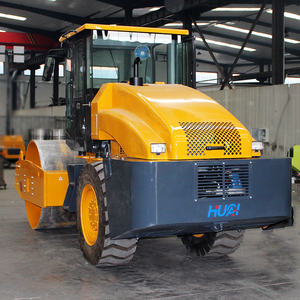 10 Ton Pequeno Mini Compactador De Rolo De Estrada De Asfalto Condução Diesel Vibratório Duplo Huade Motor/Rolo De Estrada De Alta Eficiência Do Motor - Product Image 4