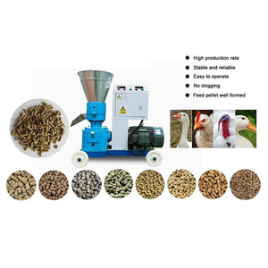 Neuer elektrischer Holz pellet hersteller Aserrin Molino De Pellets Hohe Effizienz 100 kg/std Kapazität 2-8mm Pellet größe Geflügel futter - Product Image 2