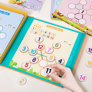 Giocattoli per bambini matematica illuminazione insegnamento ausili giochi di formazione diagrammi Array digitali giocattoli educativi magnetici per bambini - Product Image 4