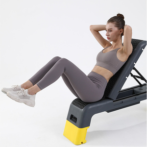 Customized Aerobic <strong>Step</strong> Board Aerobic <strong>Step</strong> Resistance Band Platform Multi-function Adjustable Aerobic <strong>Step</strong> - Product Image 1