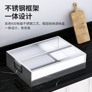 Bandeja de Servicio de Acero Inoxidable con 6 Compartimentos y Doble Fila para Tiendas de Té con Leche, con Asa para Estación de Bebidas - Product Image 5