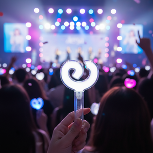 Aespa <b>MINI</b> FANLIGHT Cd <b>KEYRING</b> VER.2 K-Pop Music Korean Language All Ages Paper & Plastic BW-213 Korea - Product Image 3
