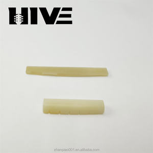 قطع غيار جسر الجيتار القيثاري ذو الستة أوتار من عظم البقر عالي الجودة من HHIVE، قطع غيار بديلة للآلات الوترية - Product Image 3