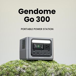 Stock US Gendome Centrale électrique portable intelligente Alimentation <span class=keywords><strong>solaire</strong></span> extérieure LiFePO4 288Wh/300W disponible dans l'entrepôt américain - Product Image 2