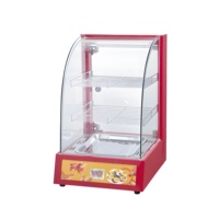 Équipement de cuisine commerciale, armoire de présentation chauffante et réchauffante, table chauffante, vitrine chauffante, machine à snacks