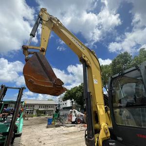 Mini-excavatrice sur chenilles Yanmar Vio85 d'occasion de 8 tonnes, de haute qualité, d'origine japonaise, avec pince hydraulique, à prix abordable. - Product Image 4